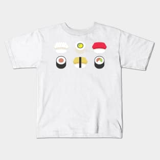 6 Piece Sushi Combo Kids T-Shirt